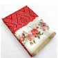Modern Women's Chanderi Floral Printed Saree With Blouse Piece