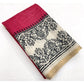 Casual Women's Chanderi Printed Saree With Blouse Piece