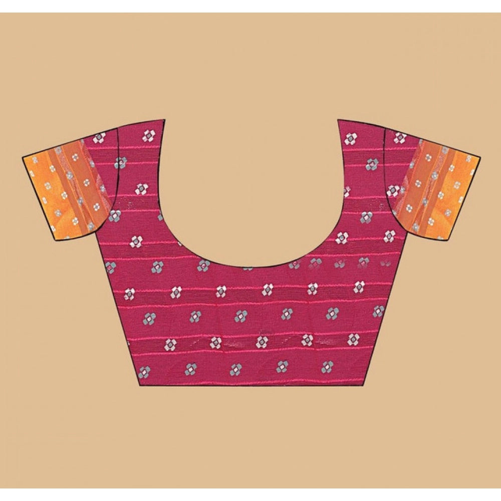 Superior Women's Art Silk Printed Saree With Blouse Piece