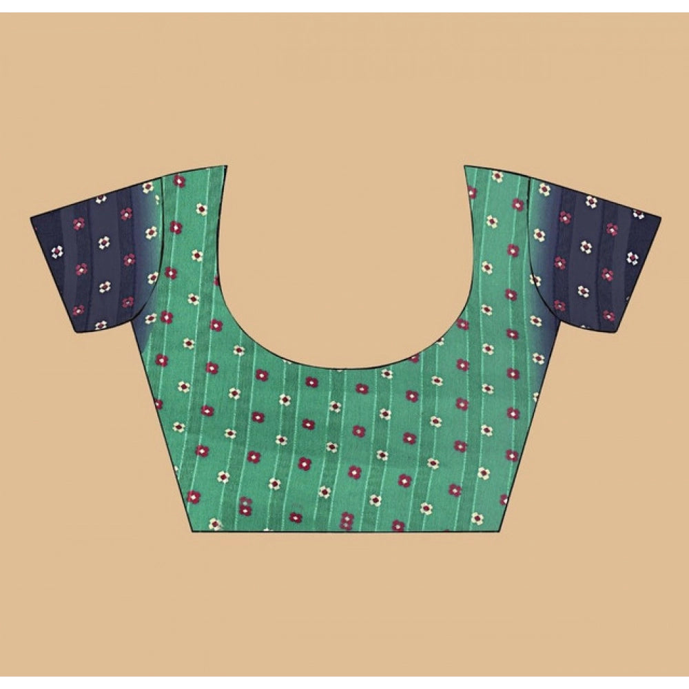 Superior Women's Art Silk Printed Saree With Blouse Piece
