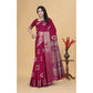 Superior Women's Art Silk Printed Saree With Blouse Piece