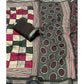 Facinating Women's Dupion Silk Block Printed Saree With Blouse Piece