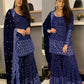 Twinkling Georgette Embellished Salwar Suit Dress Material