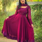 Amazing Georgette Gown with Dupatta