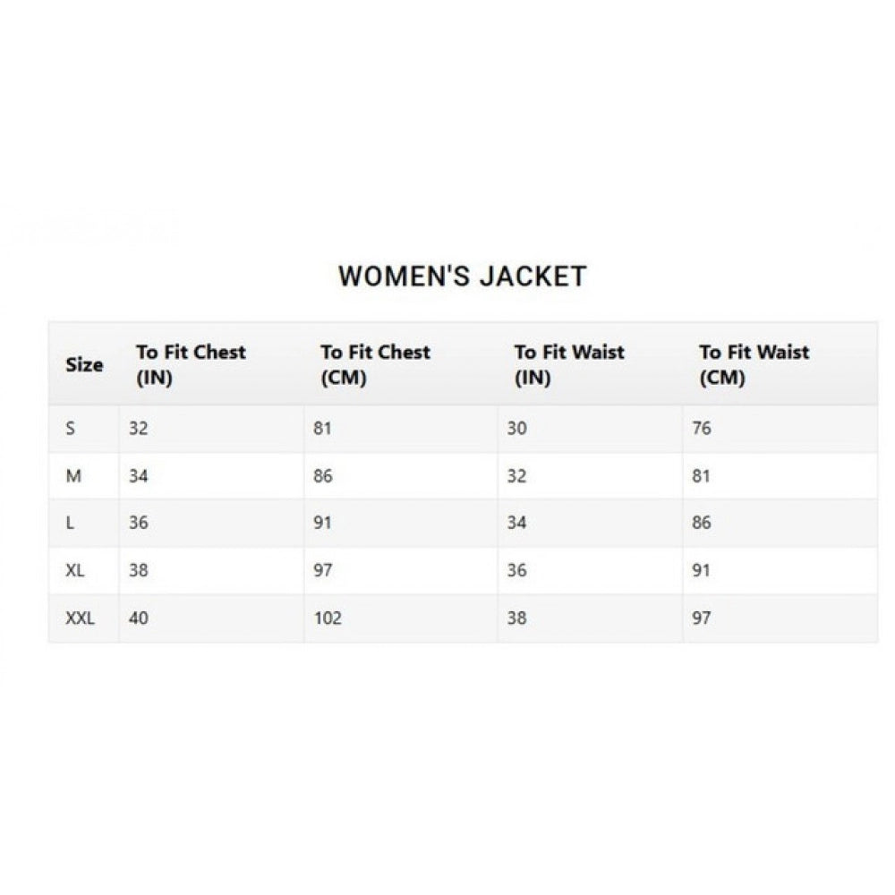 Lovely Women's Denim Washed Long Sleeves Jacket
