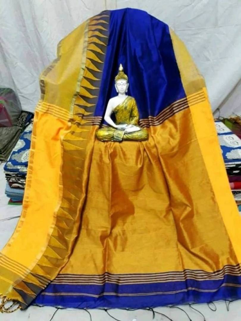 Trendy Handloom Cotton Silk Saree