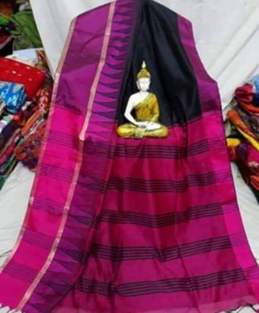 Trendy Handloom Cotton Silk Saree
