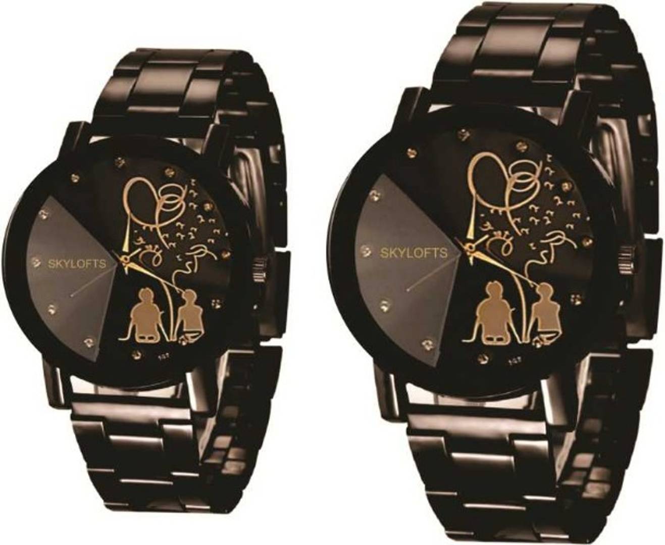 Exclusive Metal Couple Watch