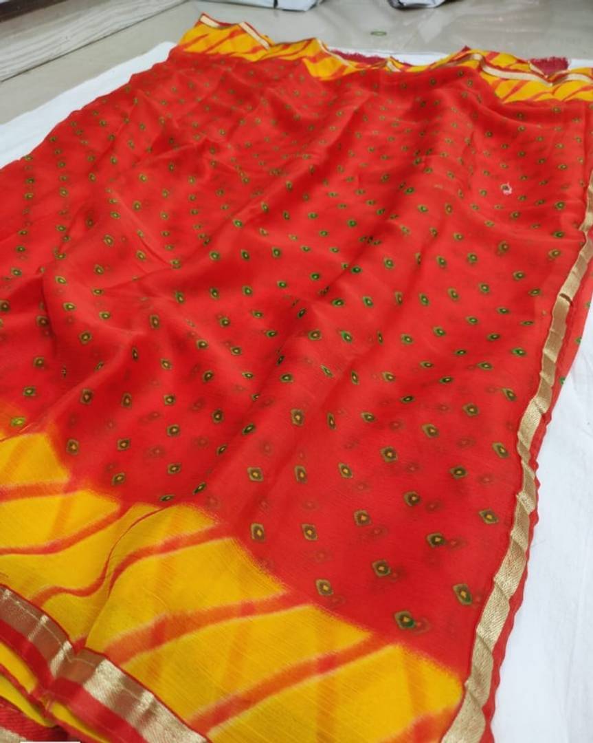 Alluring Chiffon Printed Saree