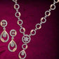 Shimmering American Diamond Jewellery Set