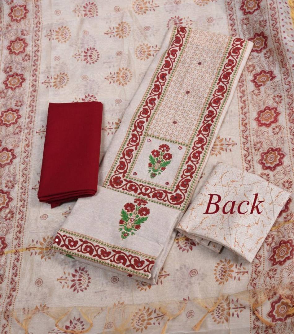Ravishing Khaadhi Cotton Salwar Suit Dress Material