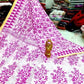 Attractive Cotton Printed Saree with Blouse piece