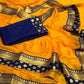 Marvellous Cotton Silk Saree with Blouse piece