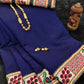 Lovely Chanderi Cotton Saree With Blouse Piece