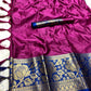 Lovely Cotton Silk Woven Saree