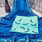 Beautiful Silk Blend Embroidered Saree