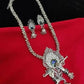 Designer Silver Alloy Jewellery Set