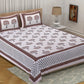 Comfortable Cotton King Size Bedsheet with 2 Pillow Covers