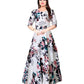 Stylish Rayon Printed Gown