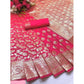 Beautiful Lichi Silk Jacquard Work Saree