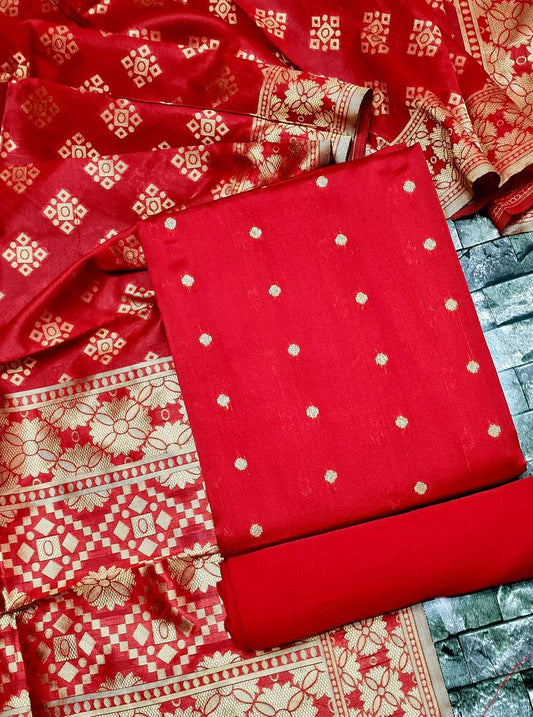 Trendy Jacquard Salwar Suit Dress Material