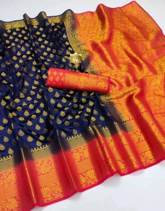 Sensational Banarasi Silk Saree