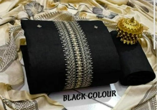 Fashionable Cotton Salwar Suit Dress Material