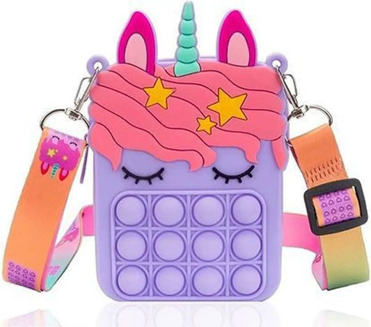 Cute Adjustable Unicorn Sling Bag