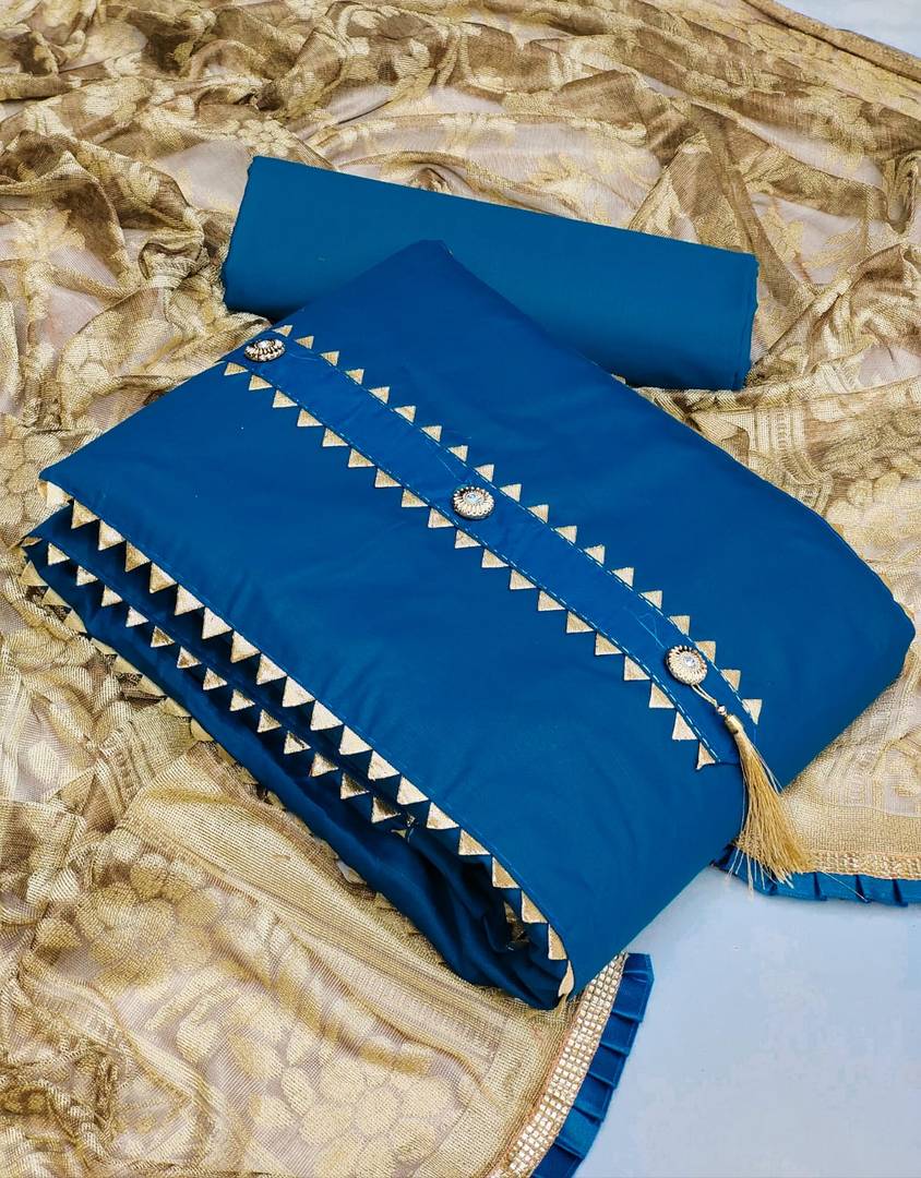Dashing Polycotton Salwar Suit Dress Material
