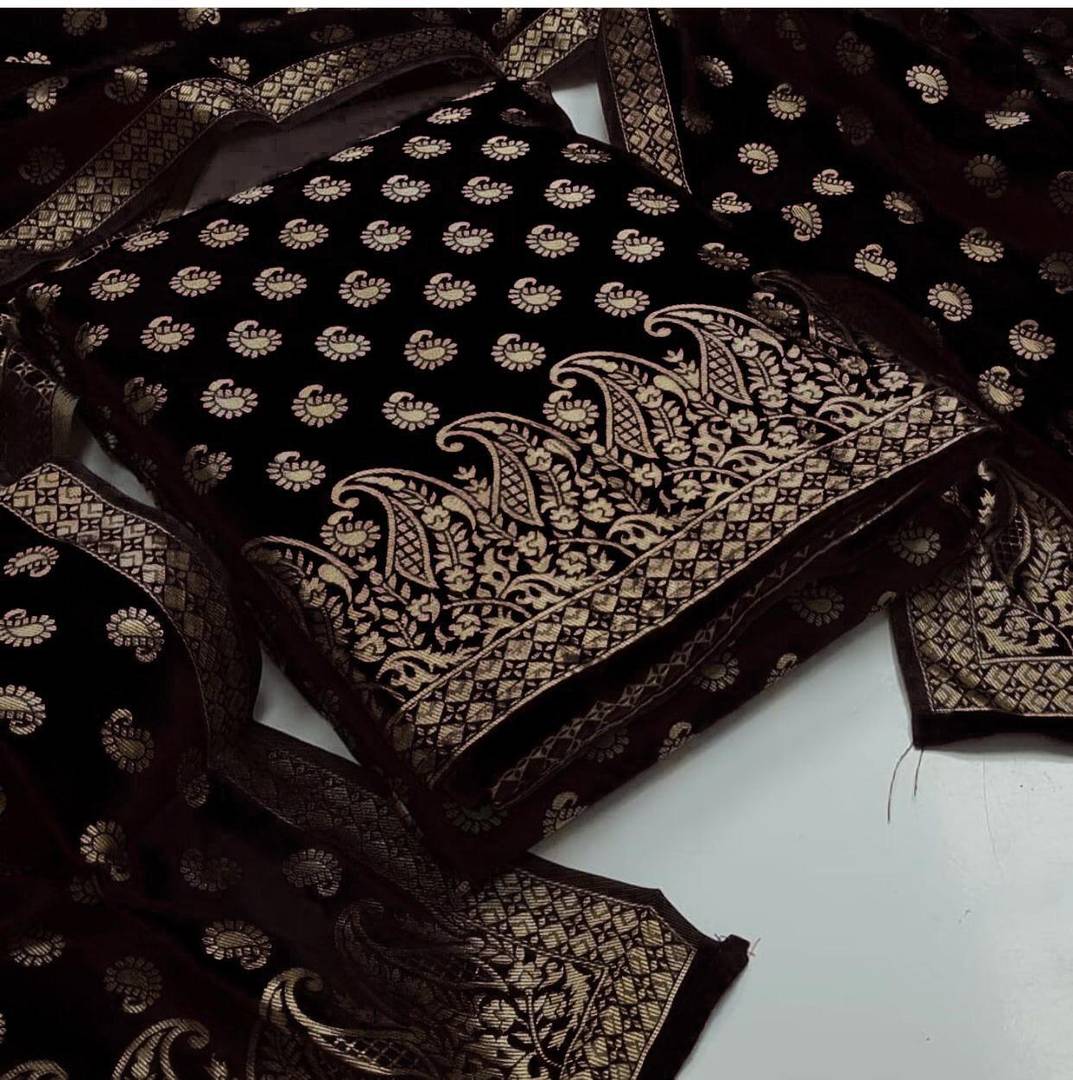 Ravishing Jacquard Salwar Suit Dress Material