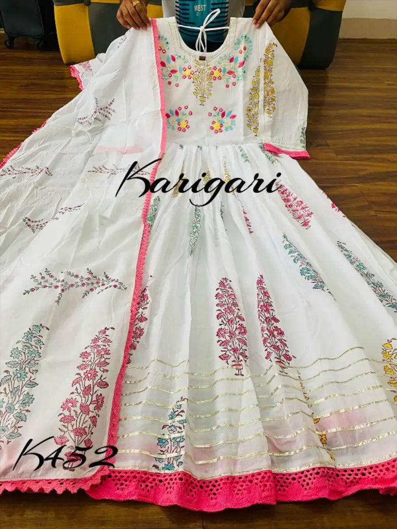 Elegant Rayon Embroidered Kurta Dupatta Set