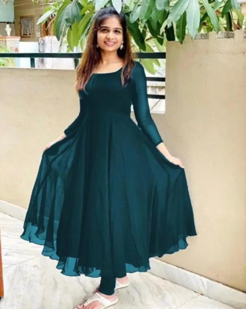 Attractive Georgette Gown