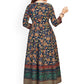 Ethnic Printed Long Gown