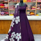 Stylish Georgette Gown With Dupatta