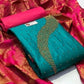 Embellished Cotton Embroidered Salwar Suit Dress Material