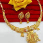 Designer Brass Gold Plated Jewellery Set